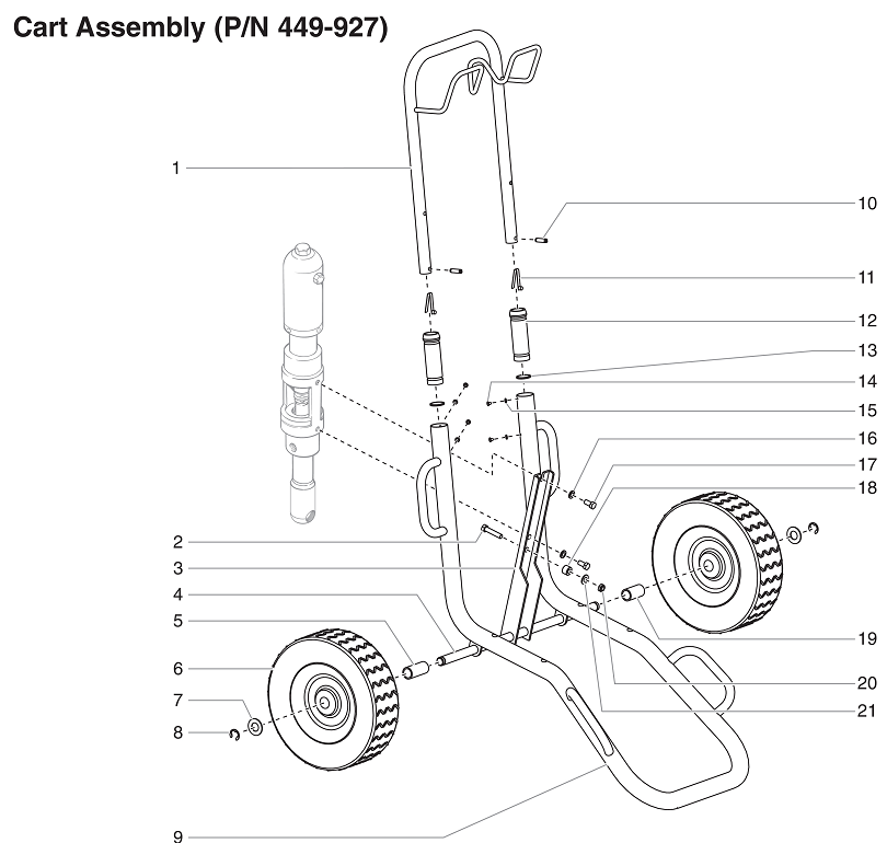 PowrTwin 12000XLT Cart Assembly